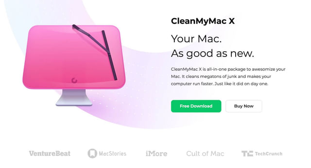 CleanMyMac X screenshot