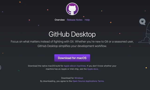 GitHub Desktop screenshot
