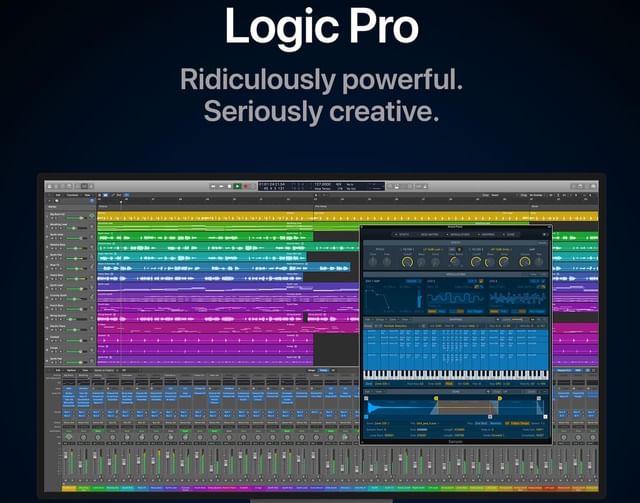 Logic Pro audio editing screenshot
