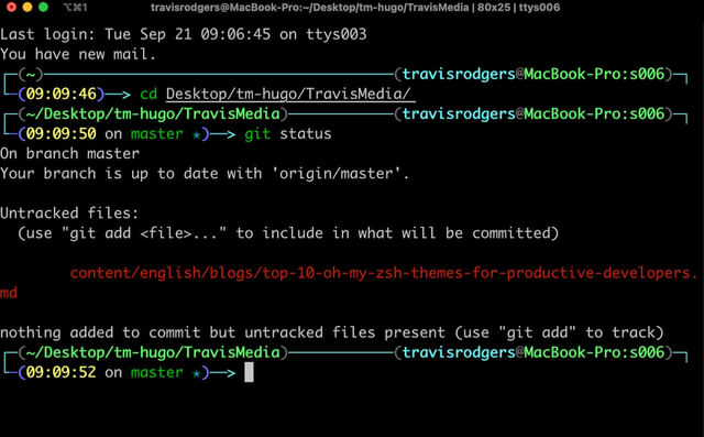 oh my zsh jonathan theme