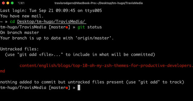 oh my zsh minimal theme