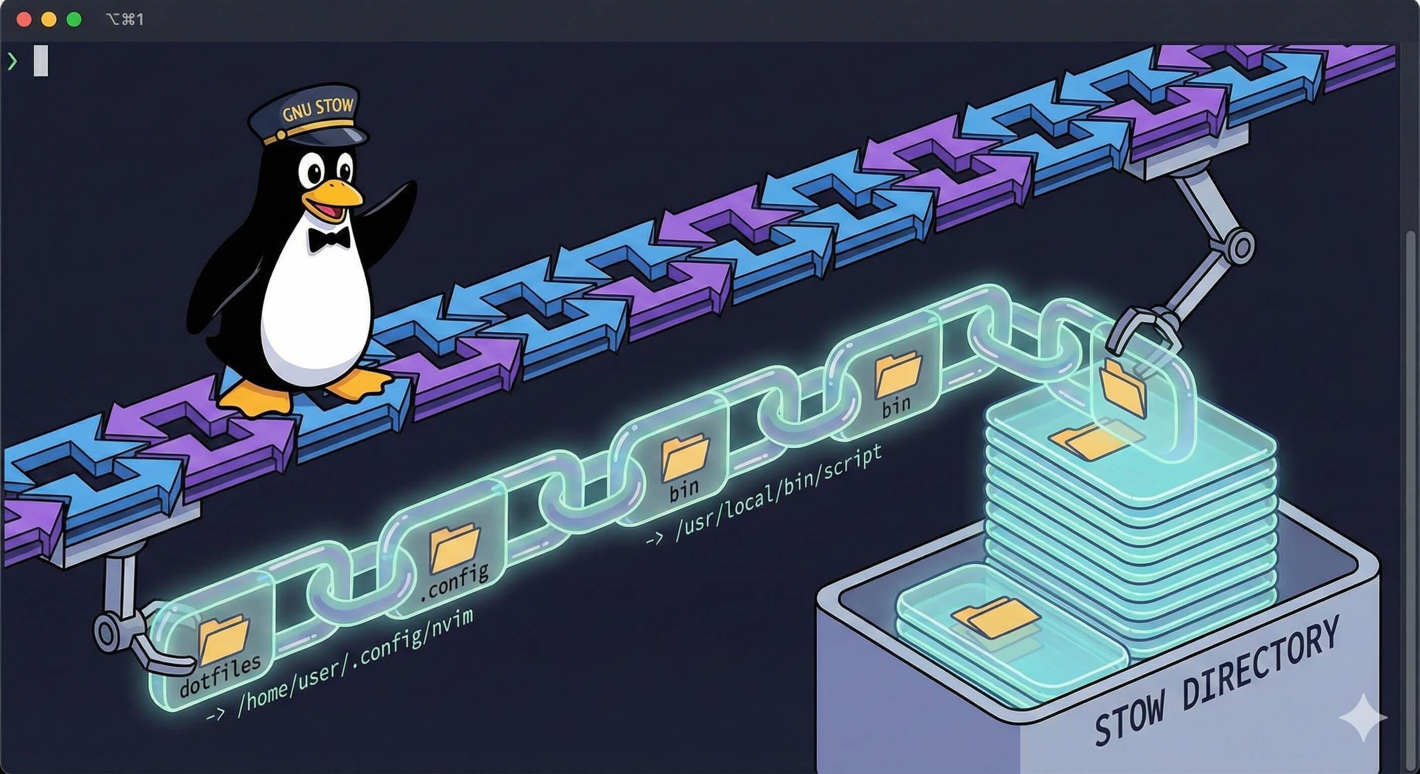 How to Manage Dotfiles with GNU Stow