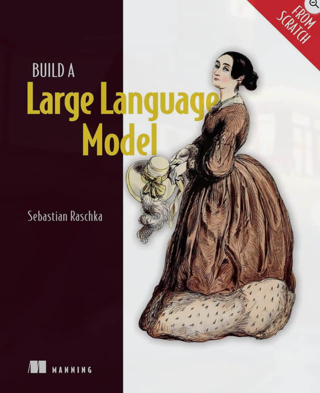 Build a Large Language Model From Scratch book cover