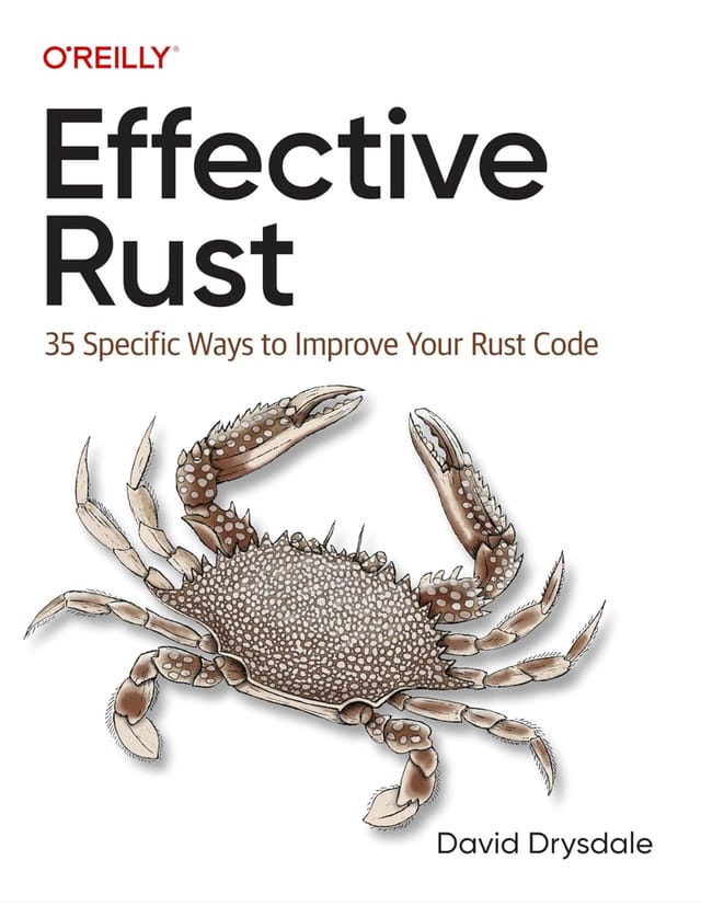 Effective Rust book cover